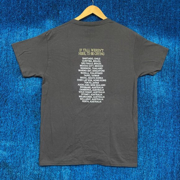 Post Malone Austin If Y'all Weren't Here I'd Be Cryin Tour Hip-Hop Tee M - Picture 3 of 4